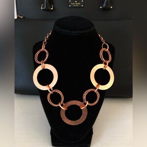 NEW Bold Copper Ring Necklace